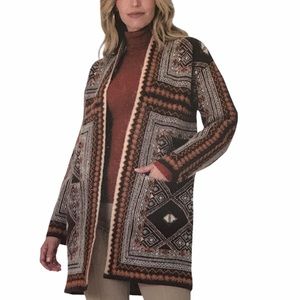 Anthropologie MAXSPORT Boho Style Open Cardigan